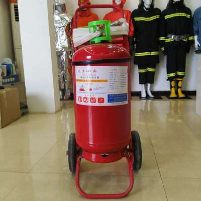 河南玉龙推车式35KG干粉灭火器 高效可靠的消防设备